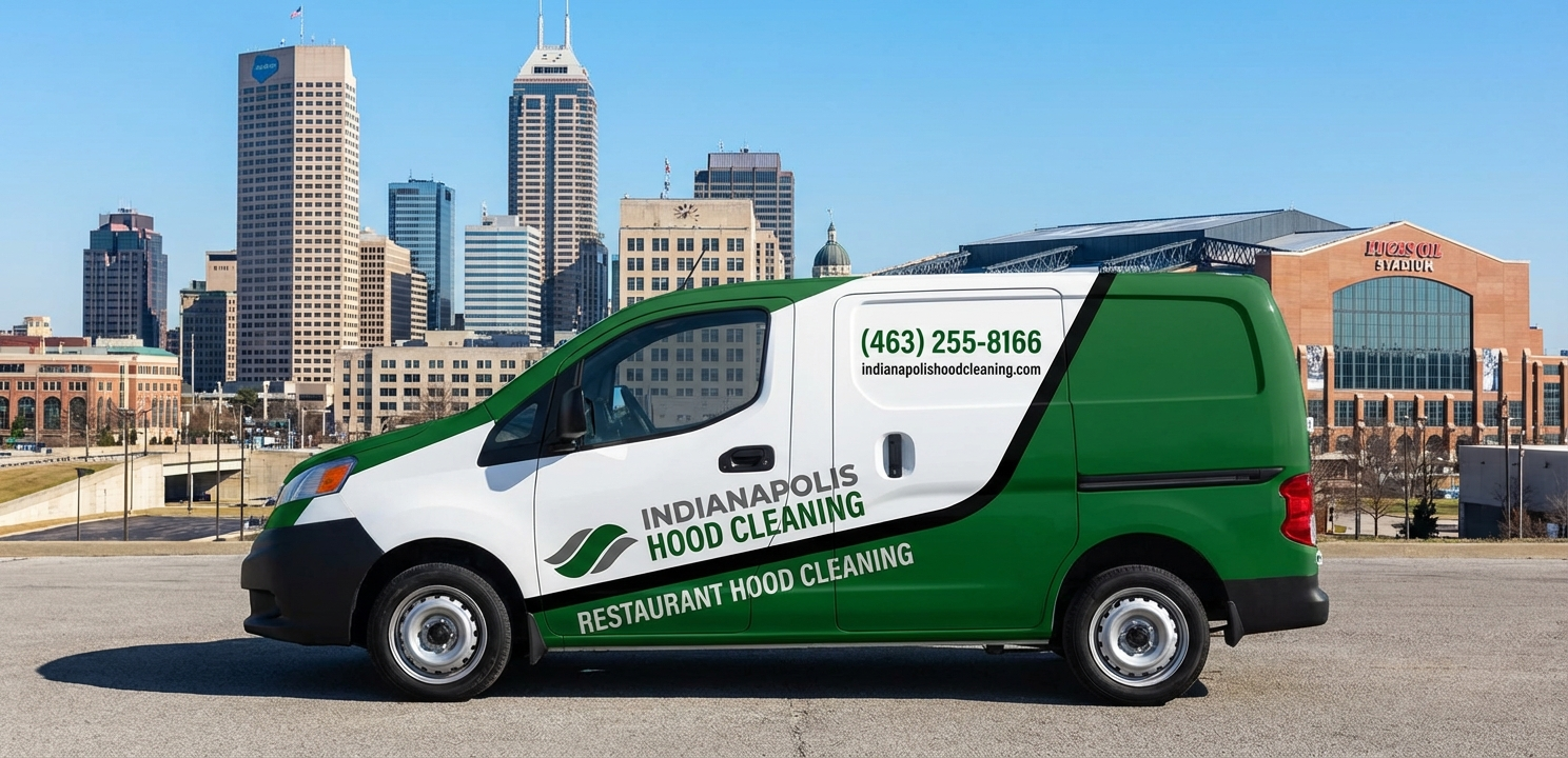 Indianapolis Hood Cleaning work van